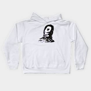 Michael Myers paint and brush Kids Hoodie